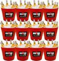 Red Cup Living Large Party Ice Bucket, 201 oz Insulated Drink Cooler for Parties, Bar & Kitchen, Durable Plastic Beer, Wine & Champagne Beverage Tub for Holiday (12)