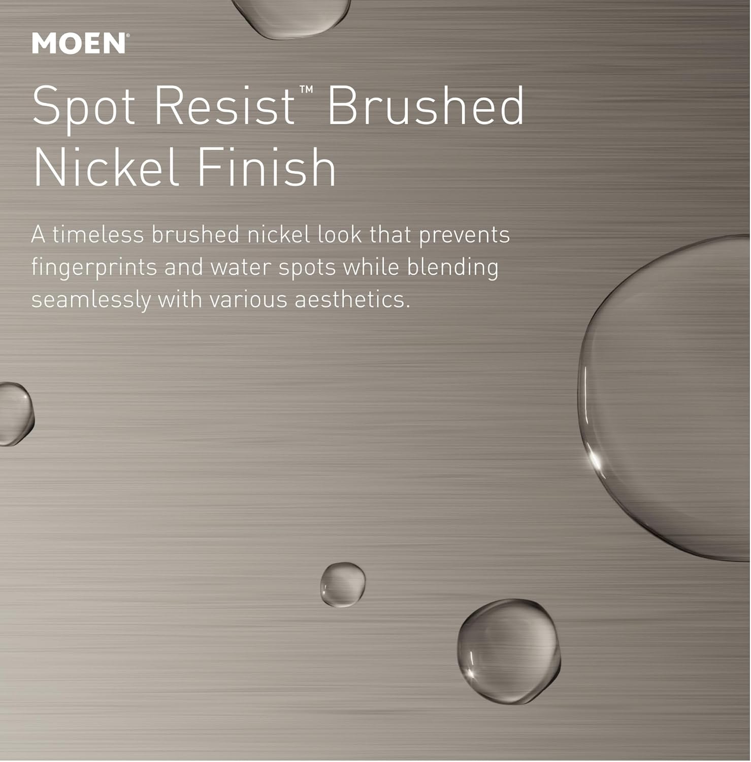 Moen 84023SRN Ronan 2-Handle Widespread Bathroom Faucet, BN | Bathroom sink faucet, widespread 2-handle design, valve included, spot resist finish, modern style