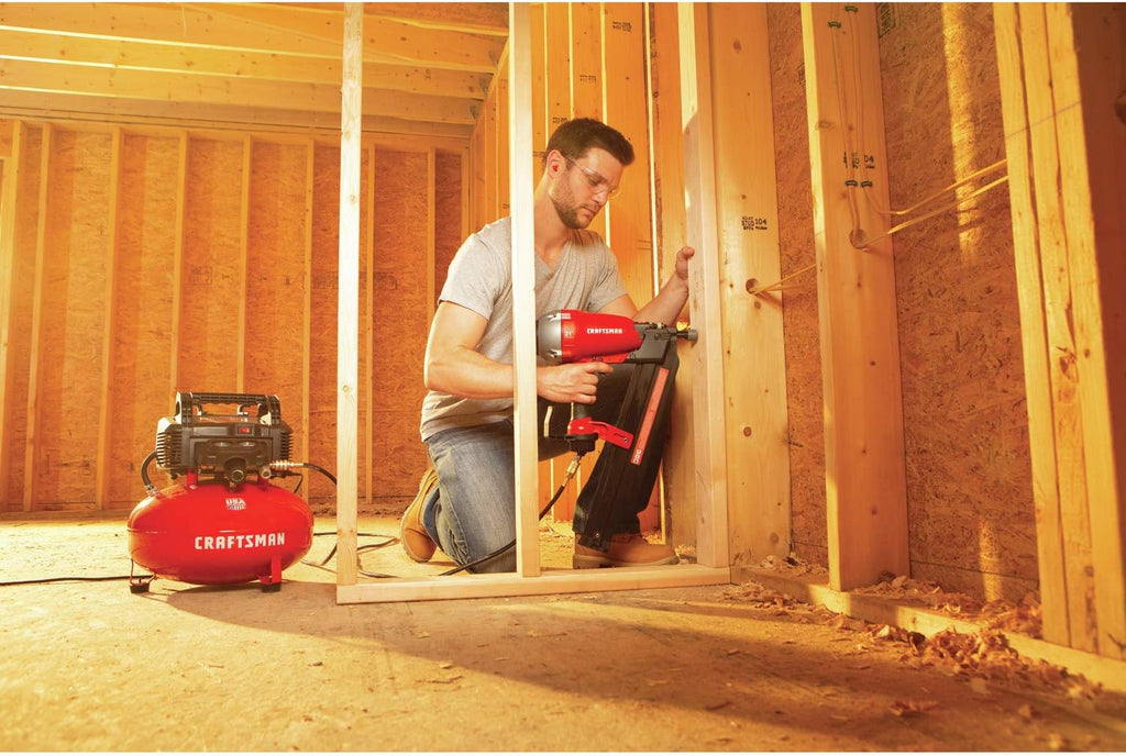 CRAFTSMAN Framing Nail Gun, 2 to 3-1/2', 21° Plastic (CMP21PL)