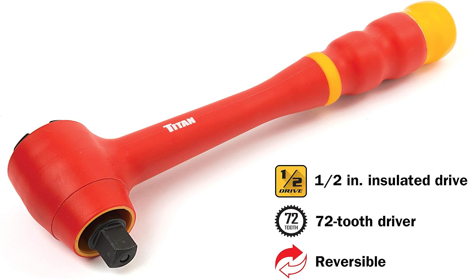 Titan 62100 24-Piece 1/2-Inch Drive VDE Insulated Socket Set