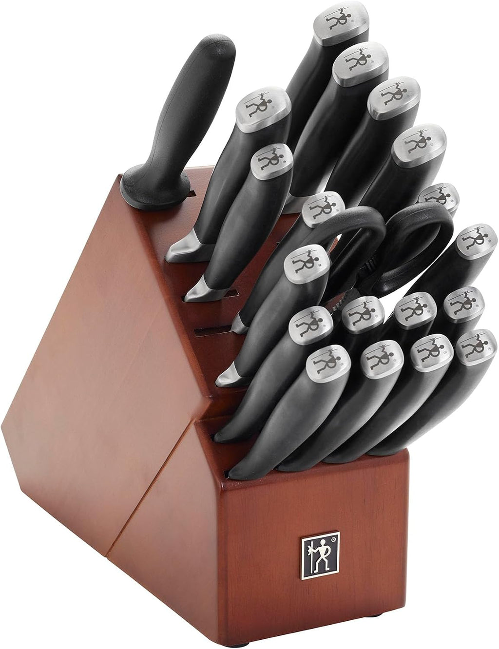 HENCKELS Elan 21-pc Knife Block Set, Brown