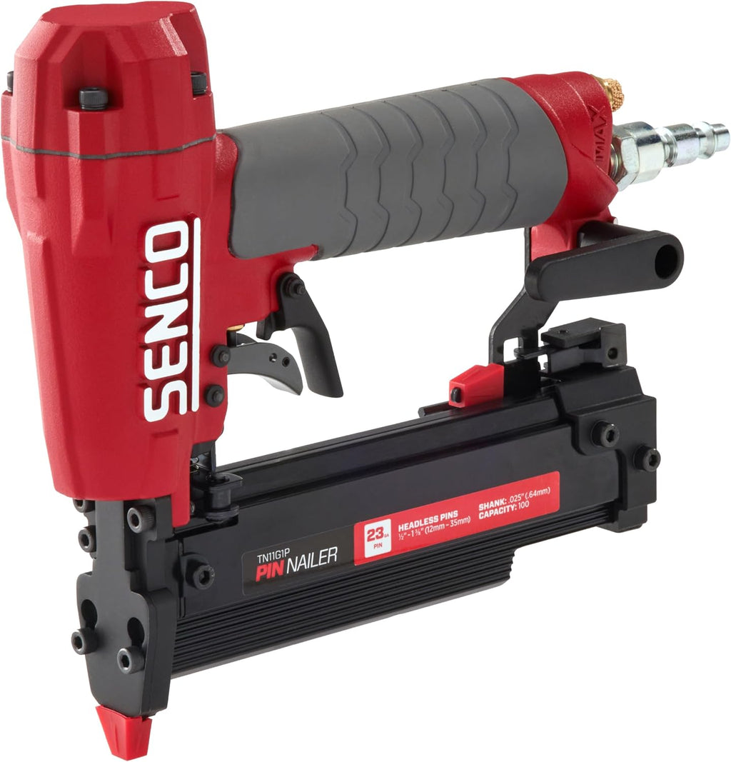 SENCO TN11G1P 1-3/8 Inch 23 Gauge Pneumatic Pin Nailer, Air Nailer