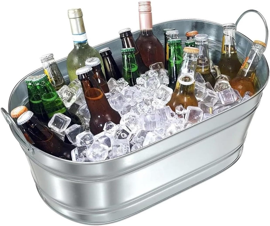 Ice Bucket - Beverage Tub Beer Ice Buckets for Parties- Champagne and Wine Buckets with Handles - Ice Storage(2 Packs)