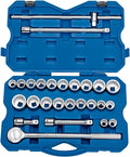 Draper Expert 02362 3/4-inch Square Drive Metric and English Socket Set (26 Pieces)