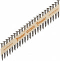 Collated Metal Connector Nail, 1-1/2 in L, Not Applicable, Brite, Flat Head, Straight, 4000 PK - 1 Each