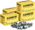 Everflow Sammys 8044957-100 DST 30 3/8 Inch Screw Vertical Threaded Rod Anchor Designed for Steel Structure, Steel with Electro-Zinc, Corrosion Resistance, 1/4-14 x 3 Inch Screw Length - (Pack of 100)