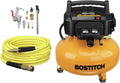 Bostitch 6 Gallon Pancake Air Compressor & 13 Piece Accessory Kit | BXCM02012-WPK