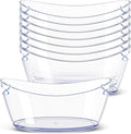 Ice Bucket - Ice Buckets for Parties - Clear Acrylic Champagne Bucket with Easy-to-Carry Handles - Long and Narrow 5.5 Liter Clear Bucket - Fits 3 Wine / 5 Beer Bottles (8)