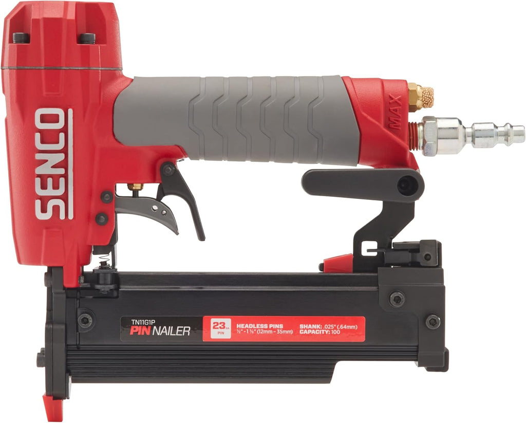 SENCO TN11G1P 1-3/8 Inch 23 Gauge Pneumatic Pin Nailer, Air Nailer