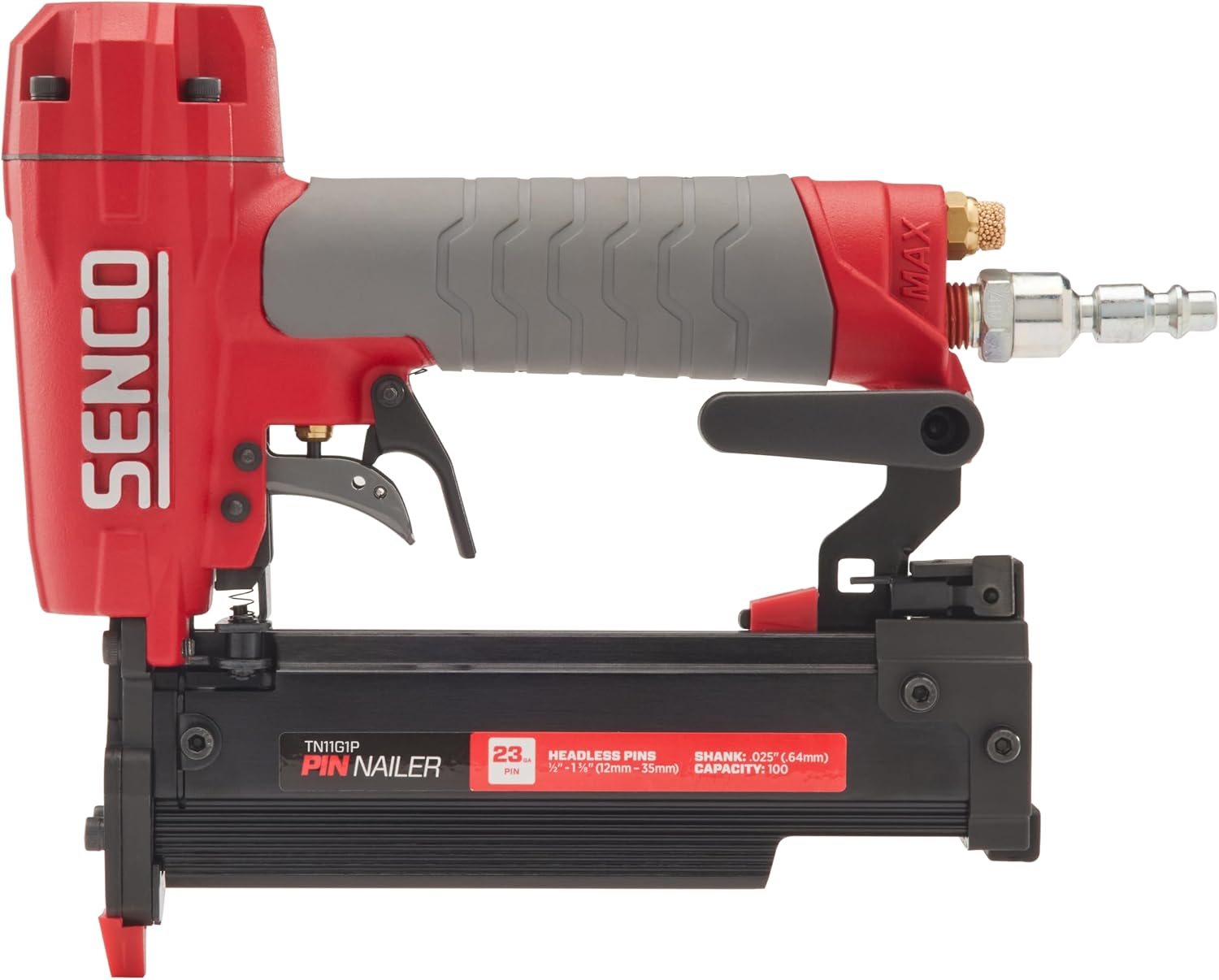 SENCO TN11G1P 1-3/8 Inch 23 Gauge Pneumatic Pin Nailer, Air Nailer
