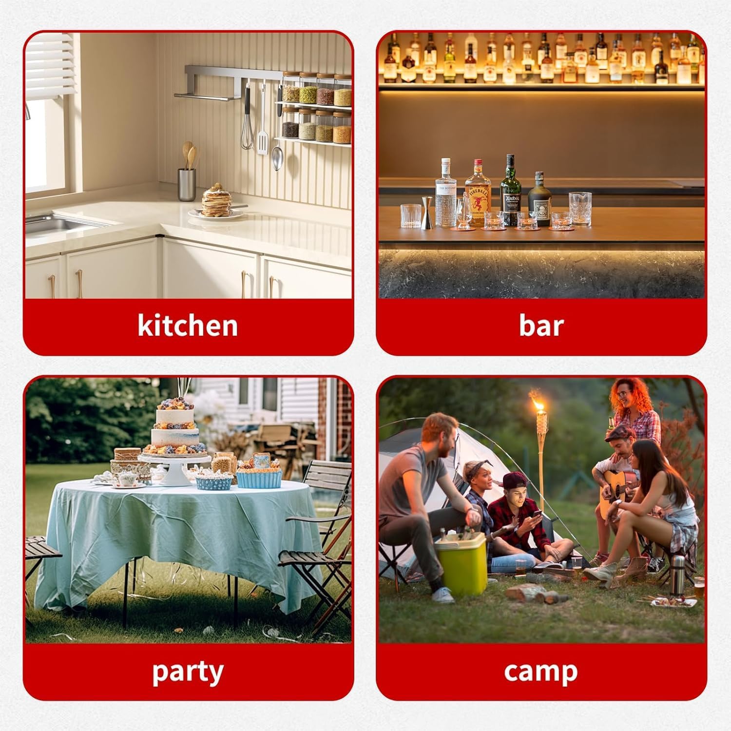 Drop in Ice Chest, Outdoor Kitchen Ice Bar Stainless Steel Ice Cooler, Commercial Ice Bin with Hinged Cover, Ice Bucket, for Cold Wine Beer