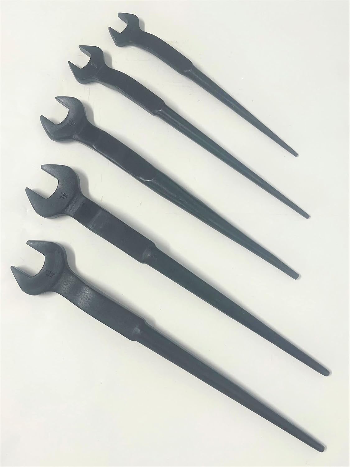 Shop-Tek 5-Pieces Spud Wrench Set, 3/4', 7/8', 1-1/16', 1-1/8' and 1-1/4', Made of Chrome Vanadium Steel - Sold by Ucostore Only
