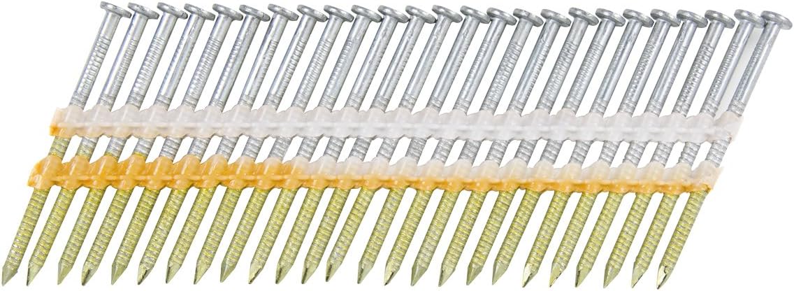 Metabo HPT Framing Nails | 2-3/8-Inch x .113 | Ring Shank | 21 Degree | Full Round Head | 5,000 Count | 10161HPT