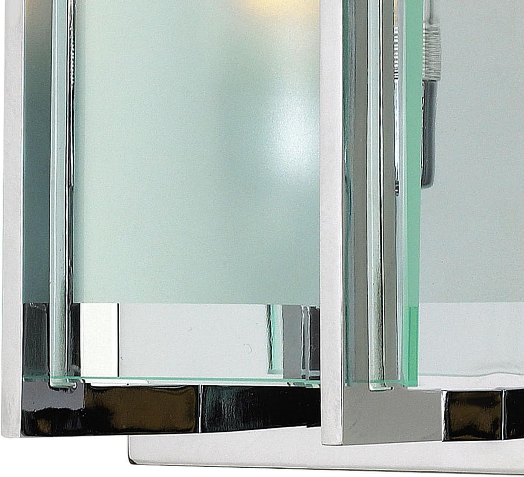 Hinkley Latitude One Light 60W G9 Bathroom Vanity Fixture, Chrome