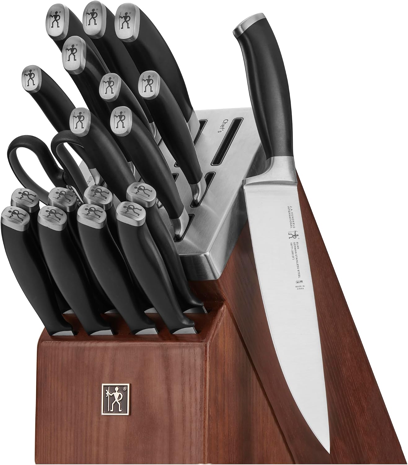 Henckels Elan 20-pc Self-Sharpening Knife Block Set