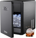 Silonn 2' Sphere Clear Ice Maker Countertop, Slow-Melting Crystal Ice Balls for Whiskey, 4 Pcs in 35 Mins / 144 Pcs/Day, Rapid Sphere Technology, One-Click Self-Cleaning, Ideal for Bourbon