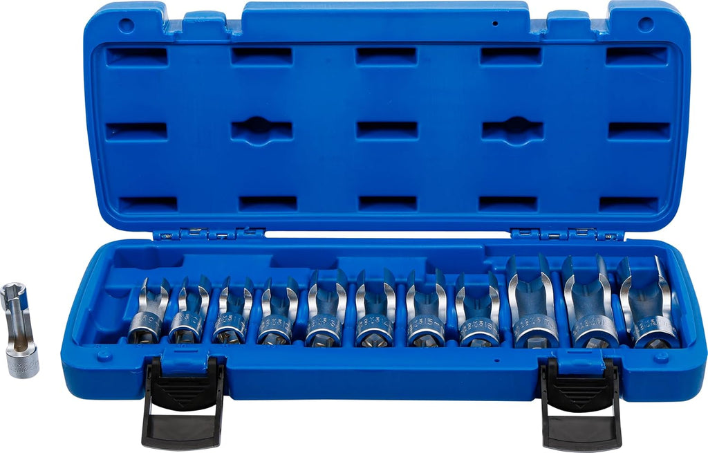 BGS 70988 | Special Socket Set, slotted | 10 mm (3/8') Drive | 8-19 mm | 12 pcs.