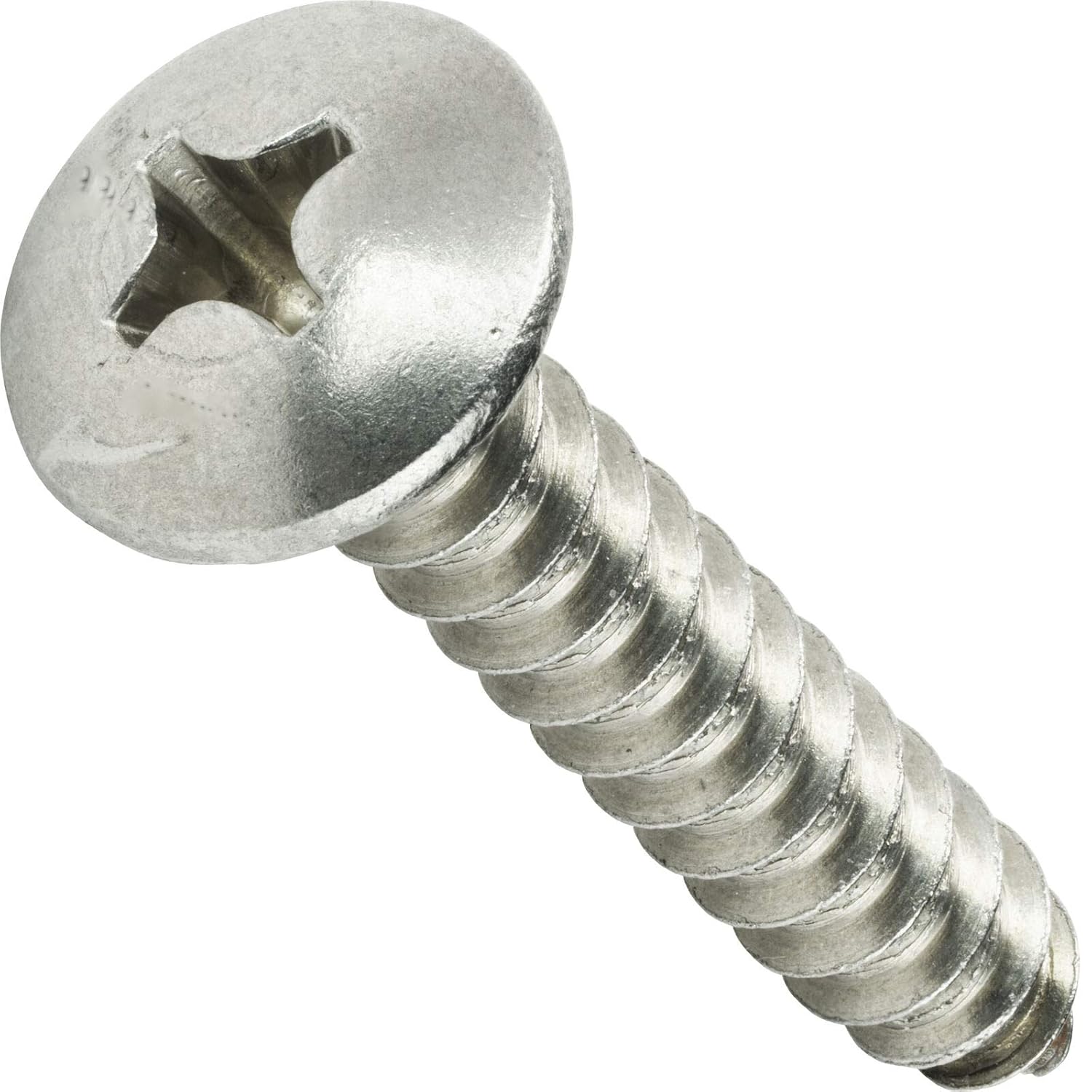 #12 x 1' - Sheet Metal Screws Truss Head Phillips Stainless Steel 500 Pcs self Tapping Screws Metal B2B