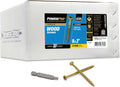 Power Pro Premium Exterior Wood Screws, #9 x 3 Inch All-Purpose Deck Screws for Outdoor Projects, T-25 Star Bit Included, Bronze, 2000 Pieces | 967778V4