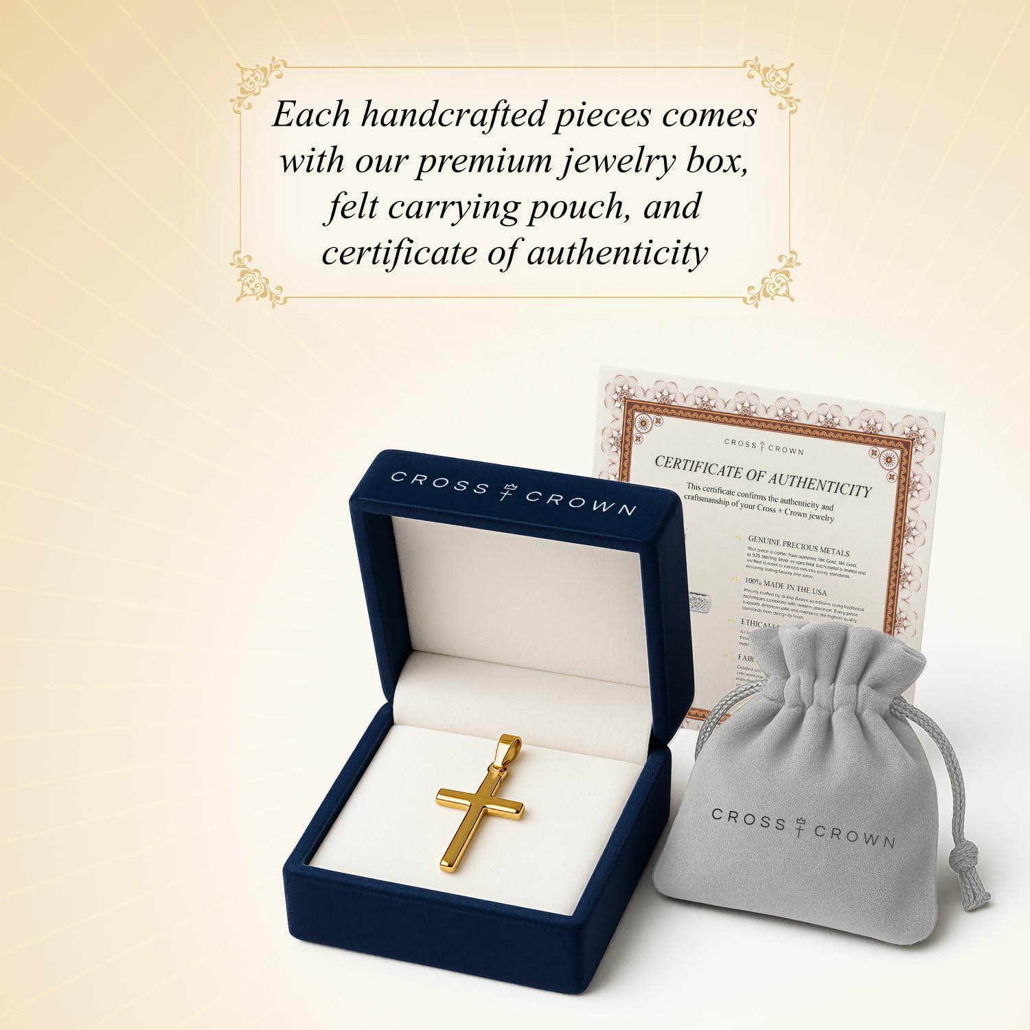 RP 14K Yellow Gold Virgin Mary Medal Necklace Pendant for Women & Men, Authentic & Pure 14K, Stunning Real 14 Karat Virgin Mary Pendant Only with Premium Jewelry Box, Handcrafted in the USA