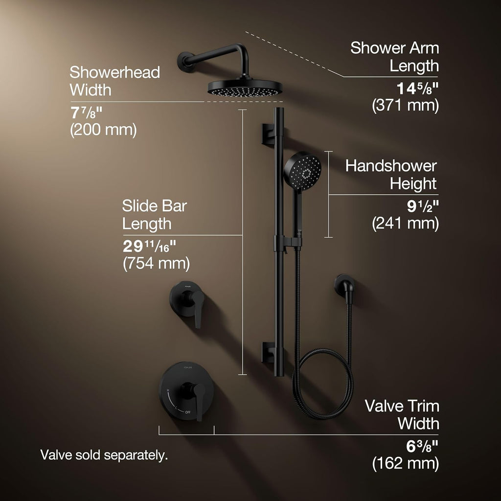 Awaken Showering Kit 2.5 Gpm