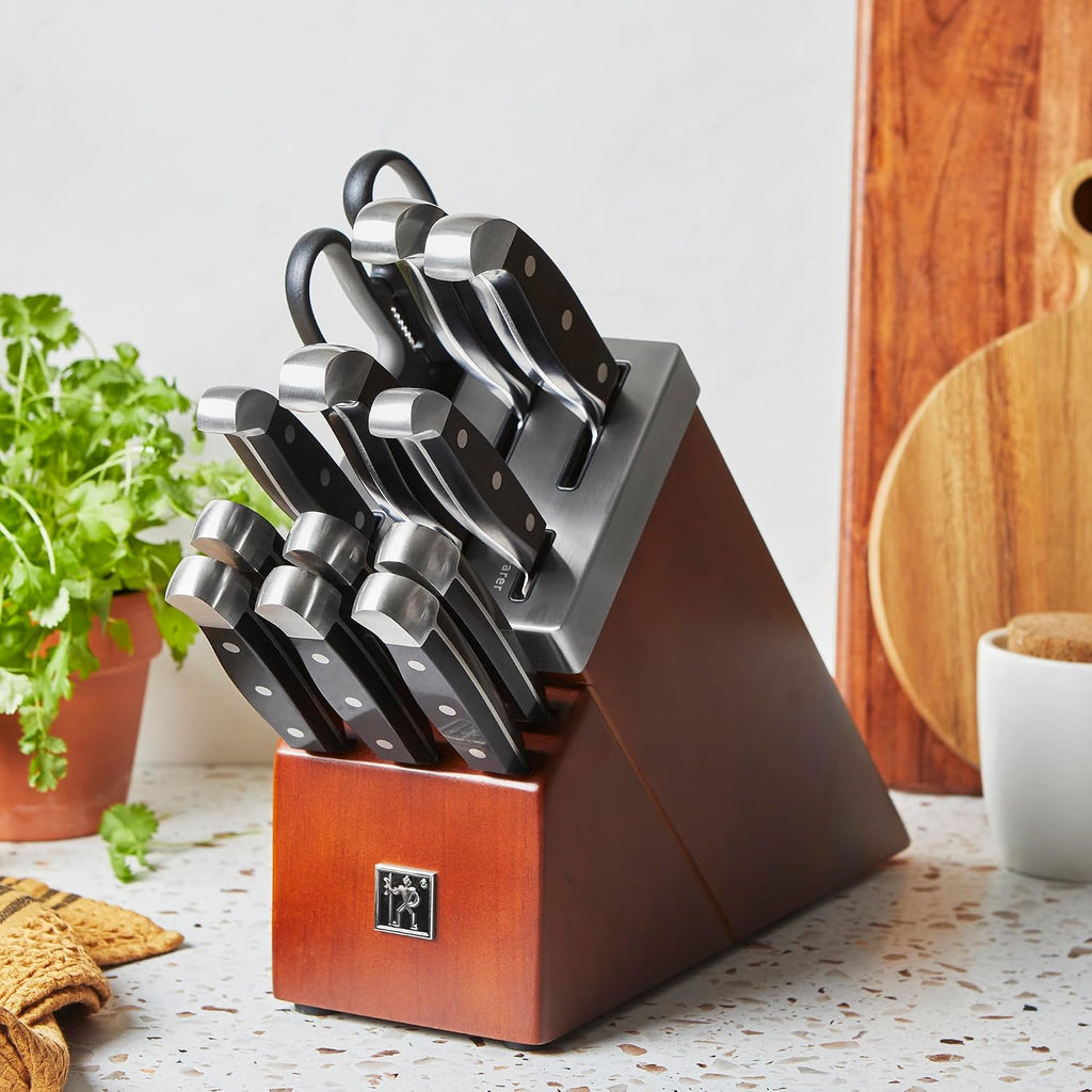 HENCKELS Statement 13-pc Self-Sharpening Knife Block Set