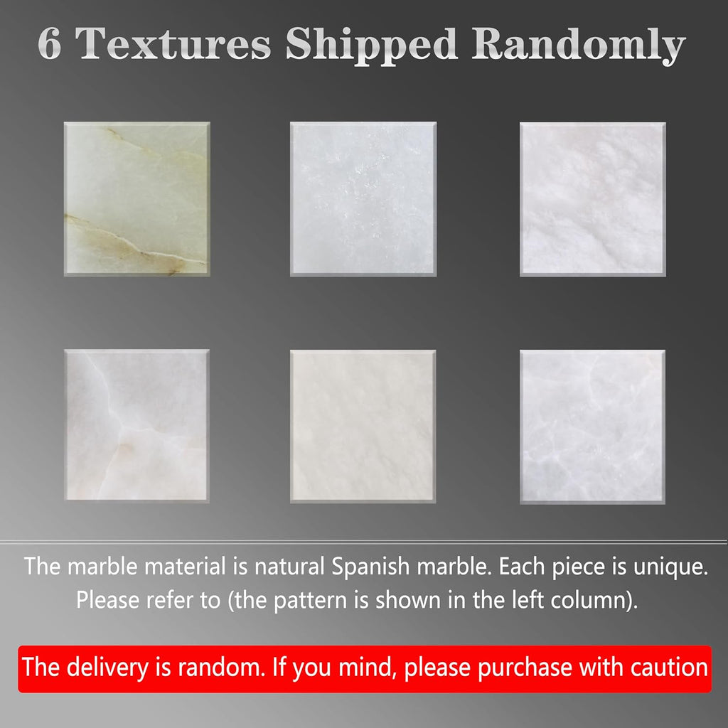 2 Pack 24 Inch Natural Alabaster Bathroom 20W-3000K LED Home Wall Sconce Modern Concise Style Wall Light Fixture,Black Finish for Bedroom Hallway Bedside Living Room