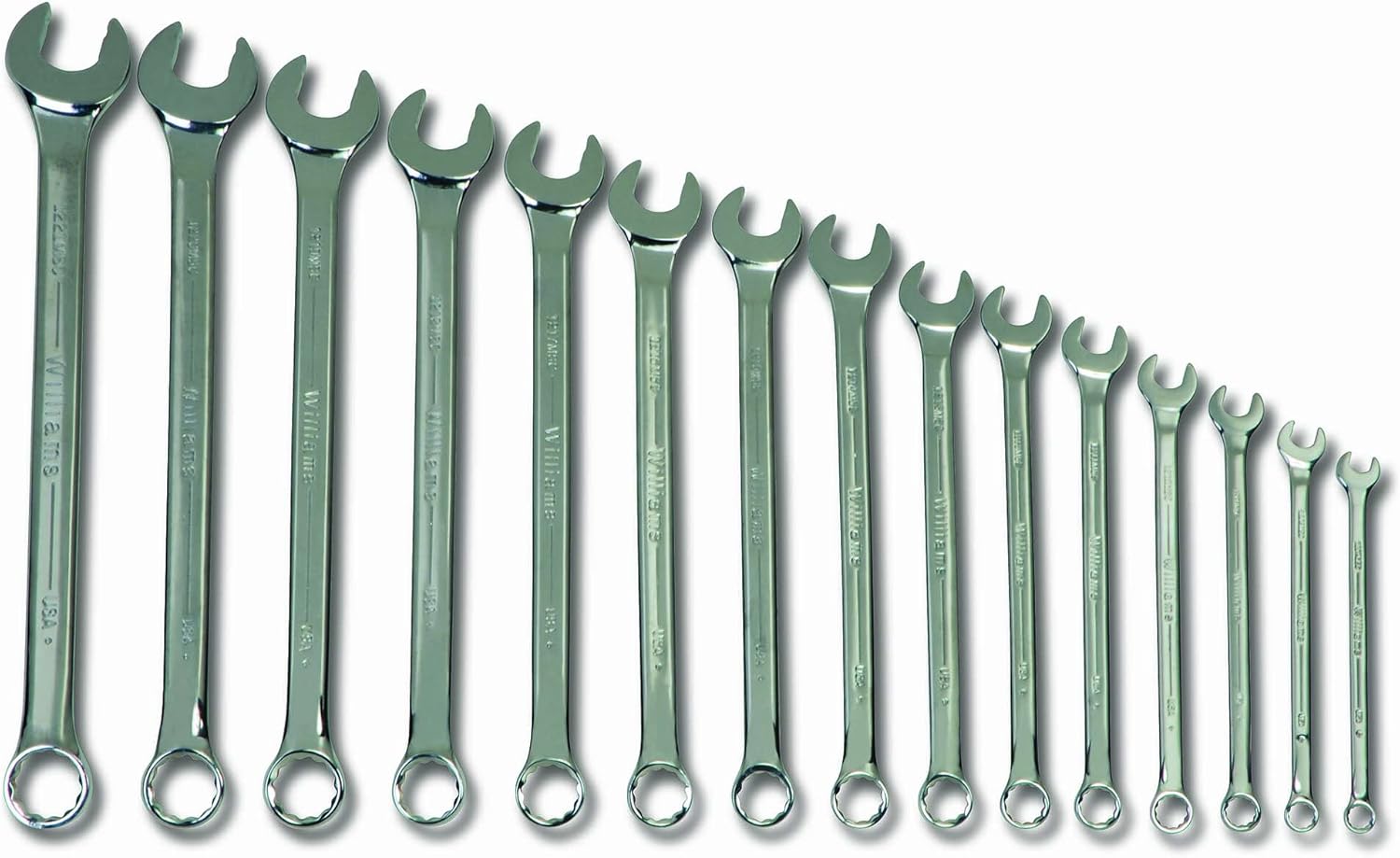 Williams MWS-15A 15-Piece Super Combo Wrench Set