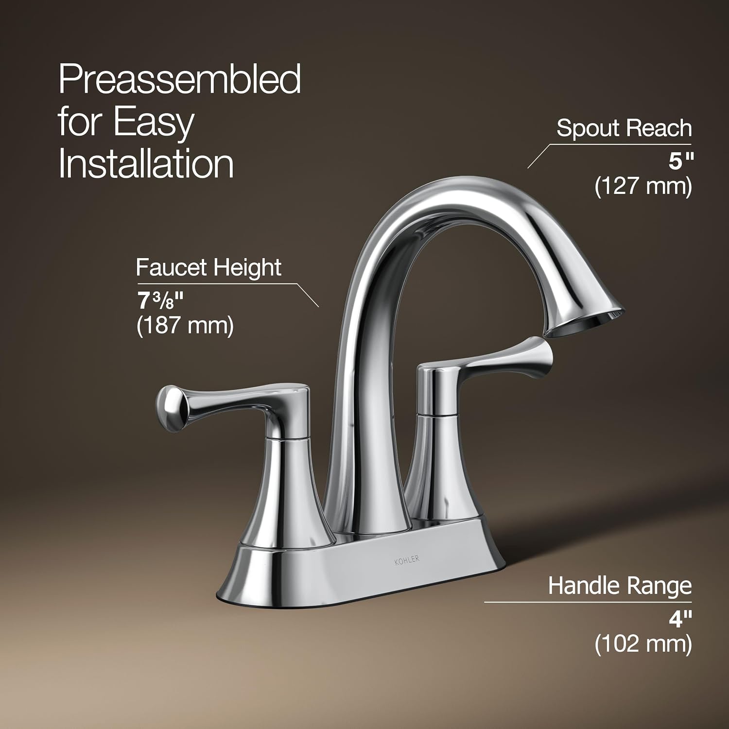 Buckley® CENTERSET LAV Faucet, 12 GPM