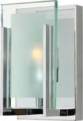 Hinkley Latitude One Light 60W G9 Bathroom Vanity Fixture, Chrome