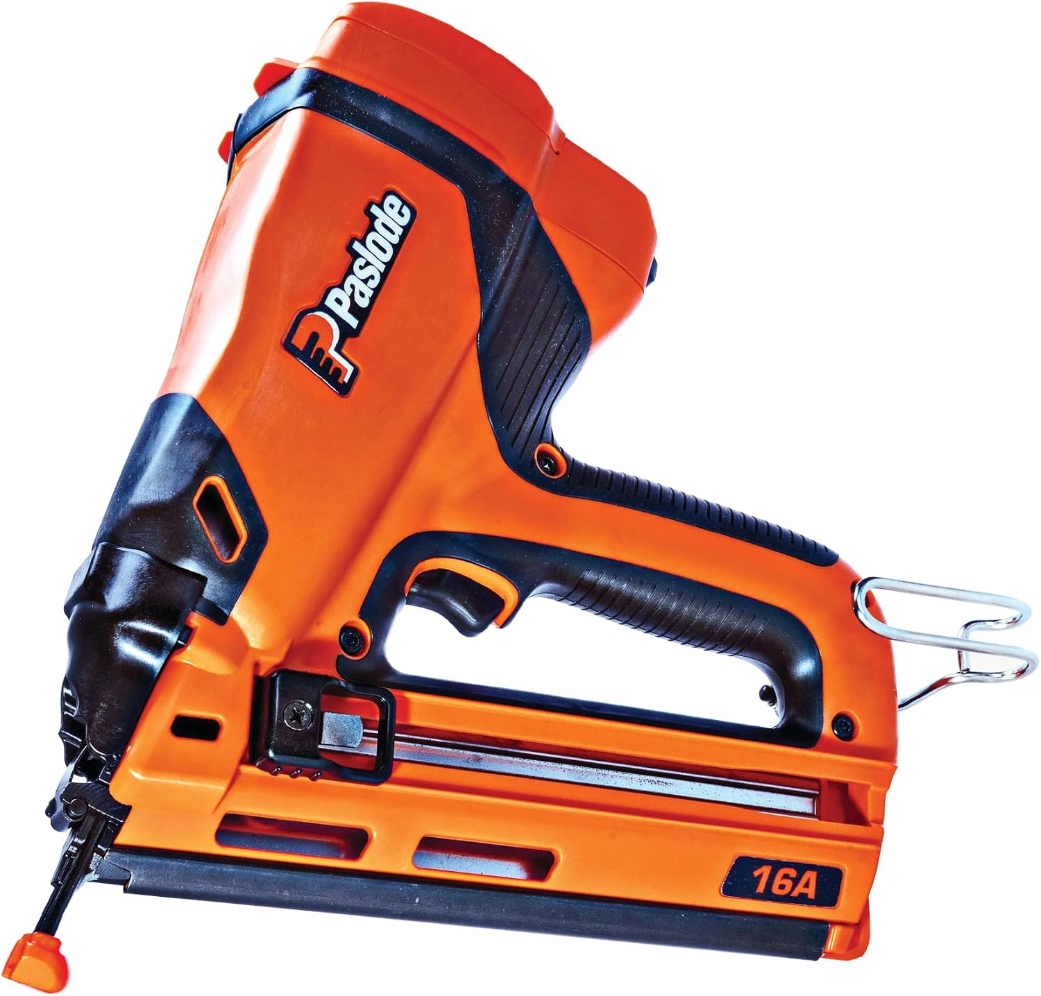 Paslode - Cordless Finish Nailer, 916200, 16 Gauge Angled, Battery and Fuel Cell Powered, No Compressor Needed
