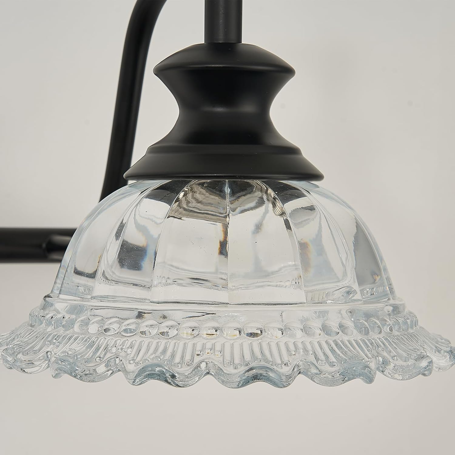 XIEDUN Black 7 Light Vanity Light Bathroom Light Fixtures