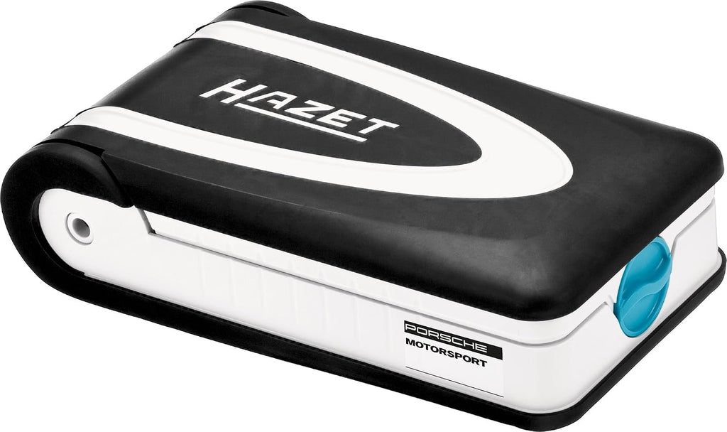 Hazet Professional Socket Spanner Set 6.3 mm (1/4 Inch) Square/Hex (Porsche Motorsport Design, Set with Reversible Ratchet 863P 38) 856/PD