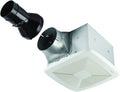 Broan-NuTone RB80 ENERGY STAR Certified Single-Speed Exhaust Fan, Medium, White