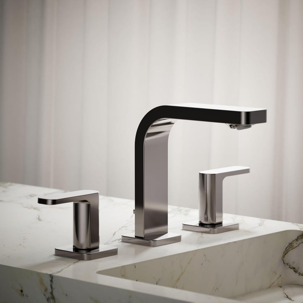 Kohler 23484-4-TT Parallel® Widespread Bathroom Sink Faucet, 1.2 gpm, Vibrant Titanium