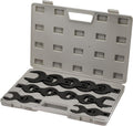 Titan 17299 14-Piece 1/2-Inch Drive Metric Jumbo Crowsfoot Wrench Set