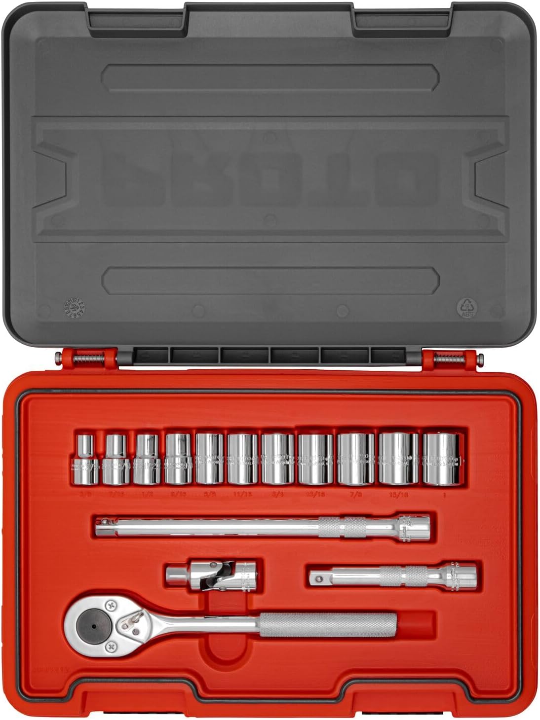 Proto J54115S 1/2 DR 15PC SAE 6PT