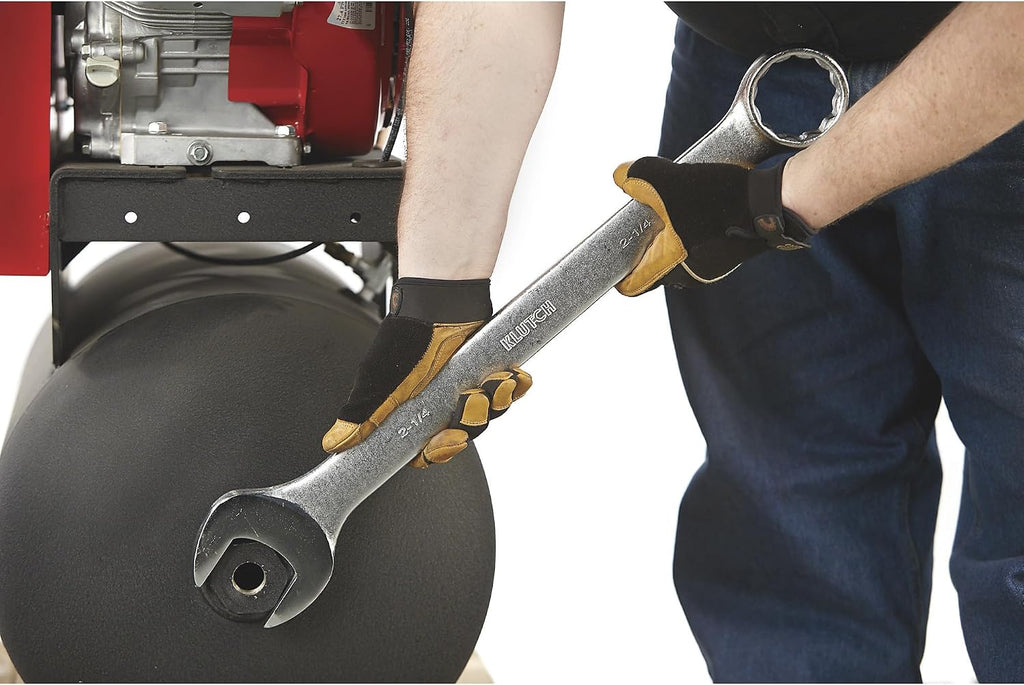 Klutch Super Jumbo SAE Combination Wrench Set - 4-Pc.