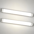 ASD 48 Inch LED Bathroom Vanity Light, 5CCT 2700K-5000K 35W, Dimmable Bathroom Light Fixtures, Modern Vanity Lights for Bathroom Lighting Fixtures Over Mirror, Wall Light Bar, Brushed Nickel, ETL, 2P