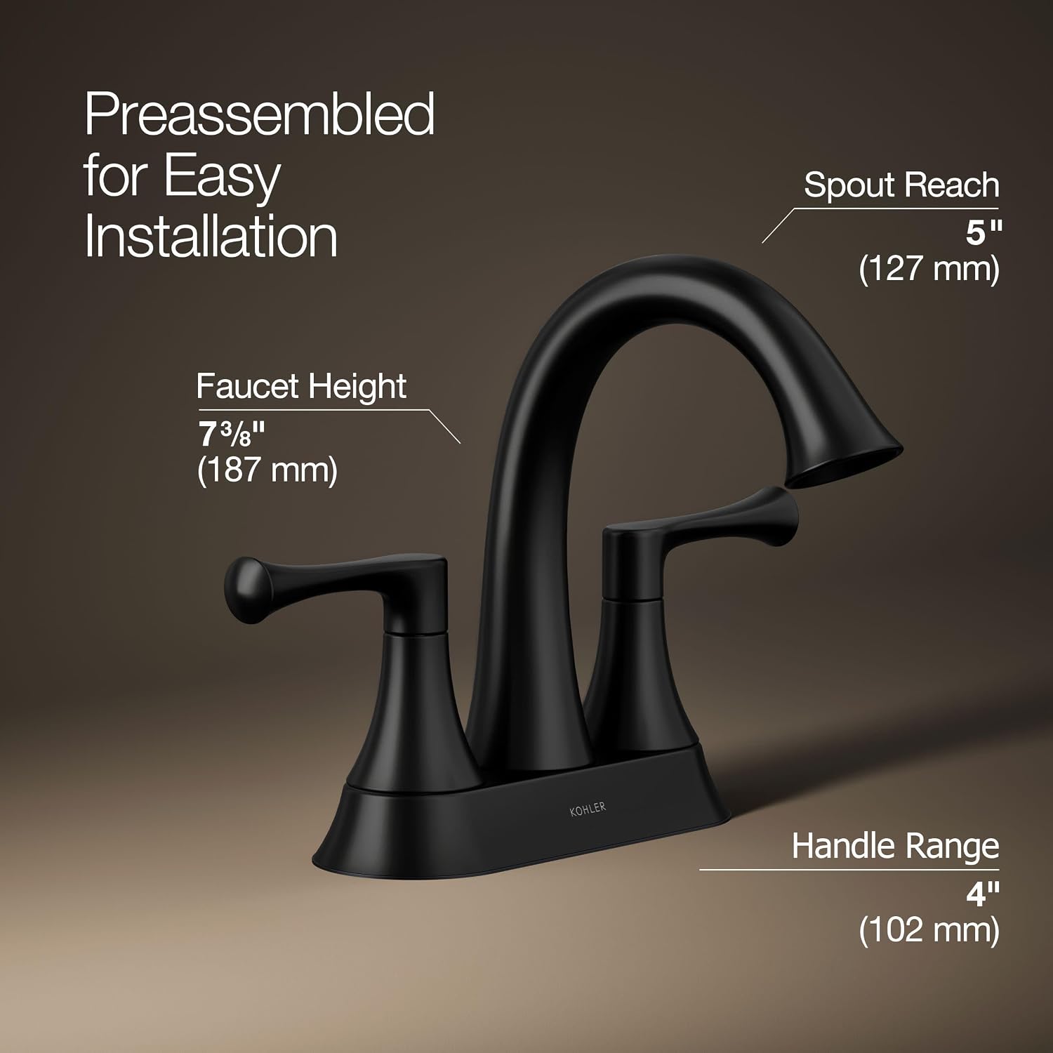 Buckley® CENTERSET LAV Faucet, 12 GPM