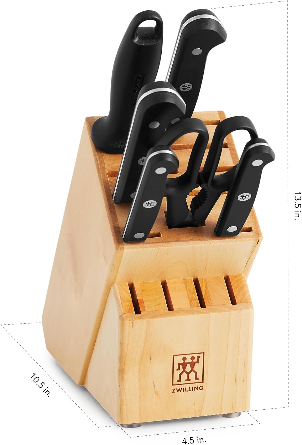 ZWILLING Gourmet 7-pc Knife Block Set