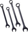 Jumbo Combination Wrench Set | 4 Piece | SAE | 2-1/8' to 2-1/2' | Open End | Storage Bag Included | for Machine Shop Use – Large Wrench Set