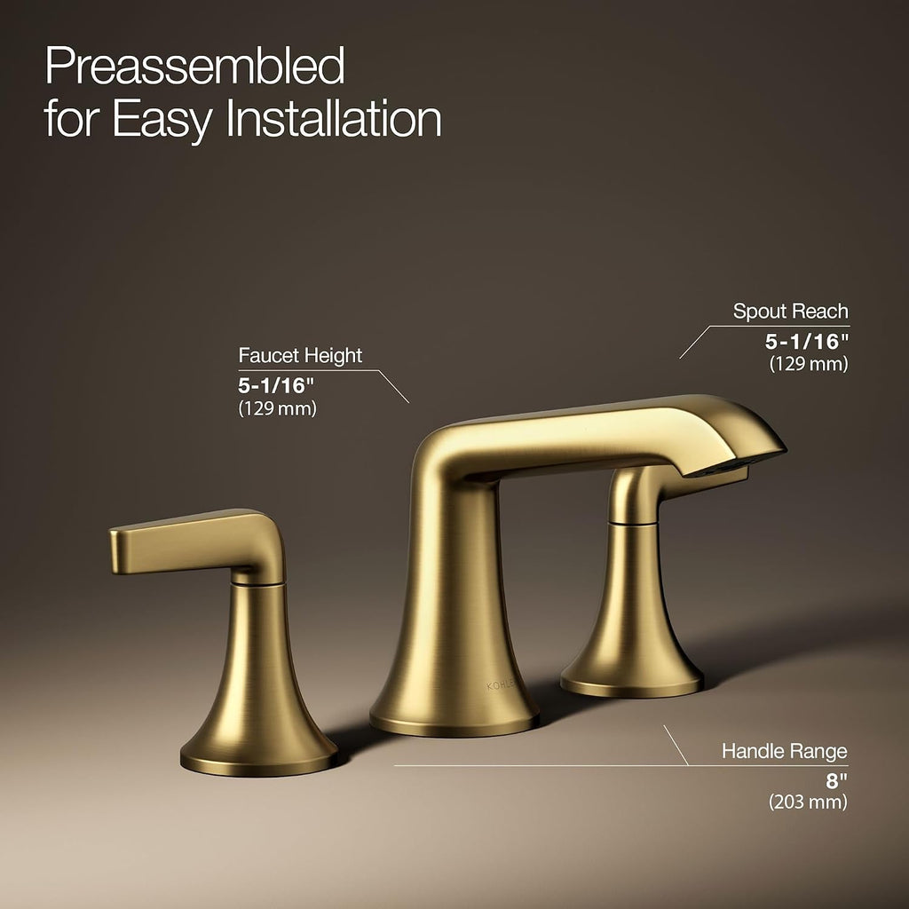 Kohler K-22020-4-BN - Bathroom Sink Faucets Faucet
