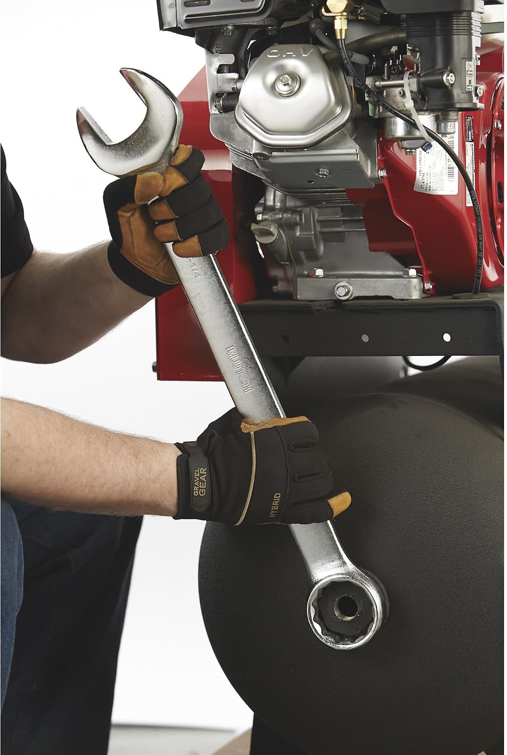 Klutch Super Jumbo SAE Combination Wrench Set - 4-Pc.