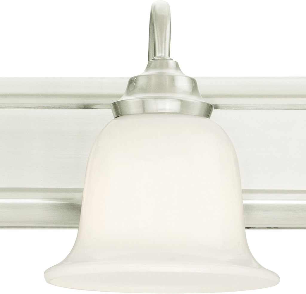 Westinghouse 6301900 Harwell Brushed Nickel Four-Light Indoor Wall Fixture