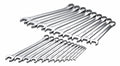 Combo Wrench Set, Long, 1/4-1-1/2 in, 21 Pc