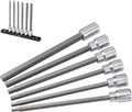 SK Tools USA 3/8' Drive, 6 Piece, Long, Metric, Chrome Hex Bit Socket Set: 4MM - 10MM | 19726