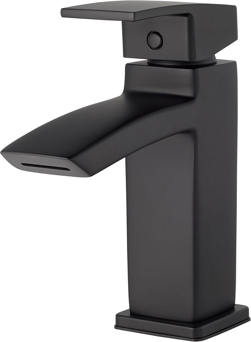 Pfister LG42DF1B Kenzo Single Control 4' Centerset Bathroom Faucet, Matte Black