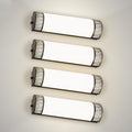 ASD 18 Inch LED Bathroom Vanity Light, 5CCT 2700K-5000K 20W, Dimmable Bathroom Light Fixtures, Modern Vanity Lights for Bathroom Lighting Fixtures Over Mirror, Wall Light Bar, Black, ETL, 4 Pack