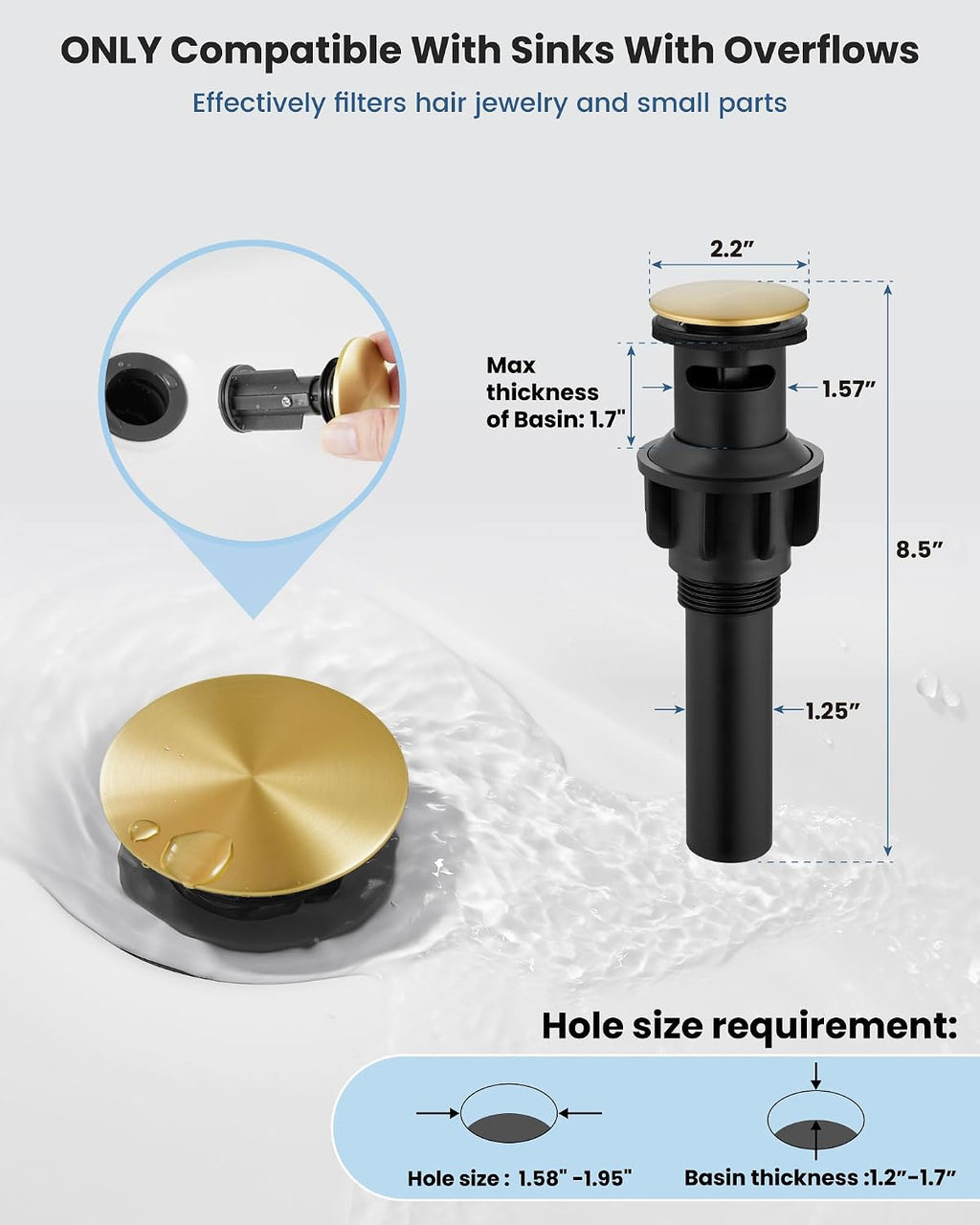 Airuida Shower Faucet Set, Bathtub Faucet Set with 12 Inch Rain Shower Head and Valve,2 Functions Tub Shower Faucet Set for Bathroom-Matte Black